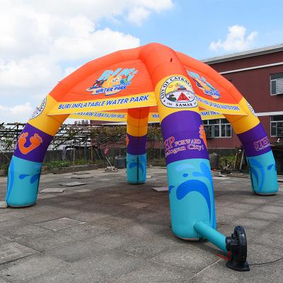 China 210D/420D/600D Oxford Fabric Outdoor High Quality Custom Inflatable Tent Advertising Inflatable Advertising Tent For Commercial Waterproof Inflatable Tent for sale