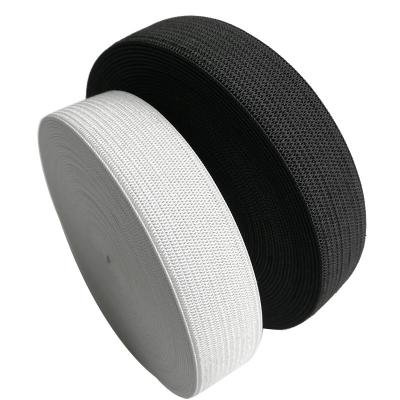 China Knitting Elastic Band Elastic Band Manufacturer Knitting Machines For Shoes Button Hole Knit Elastic Bands Tape Band for sale