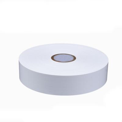 China Durable Dip Coated Nylon Taffeta Label For Thermal Transfer Printing/TTR Printing/Offset Printing for sale