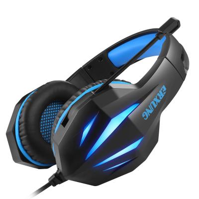 China Earphone Edging 7.1 - Sound Wired Gaming Headset Stereo On-Ear Headphones Gamer Headband Headset With Microphone for sale