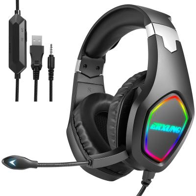 China Earphone 7.1 Edging - Noise Wired Gaming Headset With 50mm Drivers For Computer Laptop Mobile for sale