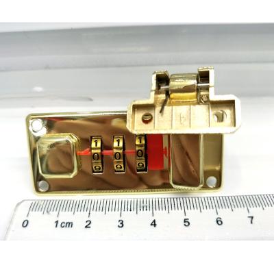 China Iron Briefcase Combination Lock Digital Panel Small For Travel Luggage Bag Suitcase Box for sale