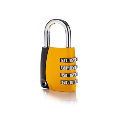 China High Security Zinc Alloy 40MM Adjustable 4 Digit Combination Password Padlock Safe Number Lock For Gym Cabinet Locker Door Drawer for sale