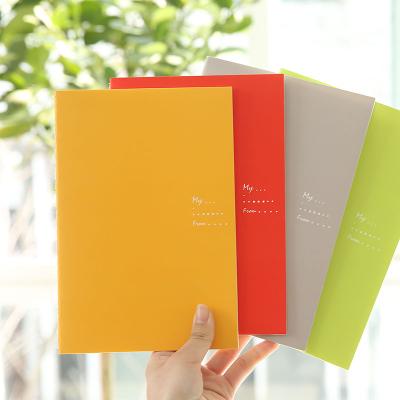 China Soft Cover Notebook School Stationery Easy Enrolling A5/B5 Notebook for sale