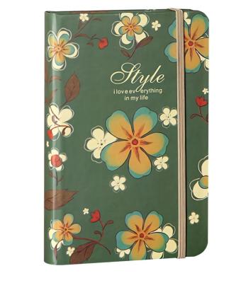 China 2020 New Eco-Friend PU Leather Hardcover Notebook Leather Custom Printing Agenda 2020 for sale