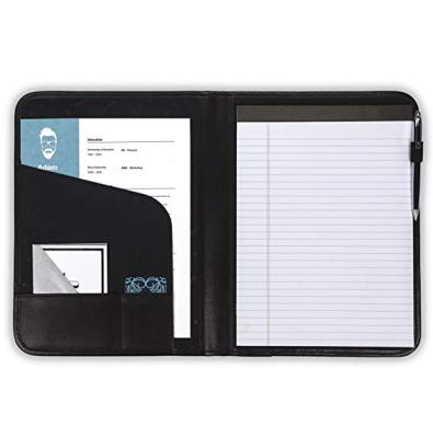 China Multifunctional Professional Padfolio - Resume Folder/Business Folder, Document Storage, Notepad 8.5 x 11 for sale