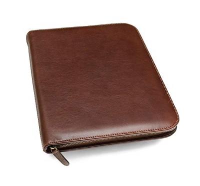 China Custom Made Executive Leather Enrollment Folder Stylish Multifunctional Padfolio, Document Holder, Business Case for sale