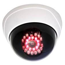 China Indoor Plastic Mock Security Dome Cameras with IR Lights for sale