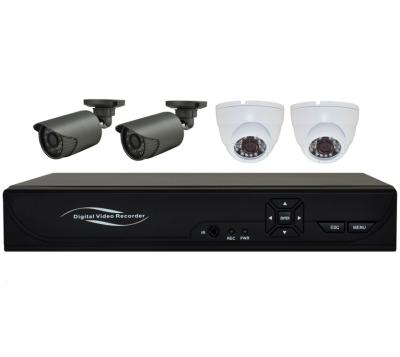 China CCTV Video Surveillance System 4CH 720P AHD DVR Kit 2015 Hottest AHD New Technology for sale