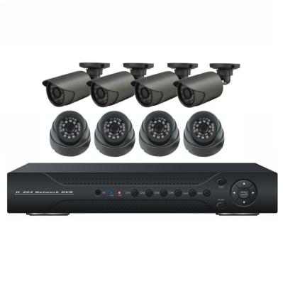 China 8 Channel AHD DVR KIT 720P HD Surveillance System CCTV Security KITs for sale