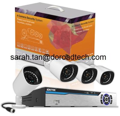 China 4CH PLC IP Cameras NVR Kit for sale