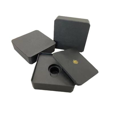 China Eco-friendly Biodegradable Custom Electronic Cigarette Marbles Pulp Square Box Molded Paper Packaging for sale