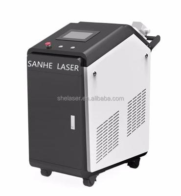 China Metal Laser Rust Oil Paint Oxide Coating Cleaner Weld Speed ​​Laser Remover Laser Cleaning Machine 1000w 1500w 2000w for sale