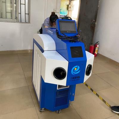 China Mini Machine Repair Shops 100w 200w 40J 90J Portable Laser Welding Machine For Jewelry Repairing Silver Gold Stainless Steel Jewelry Frames for sale