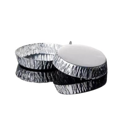 China Lab Disposable Aluminum Foil Weighing Cup Container Dish Smooth Wall HB-063 for sale