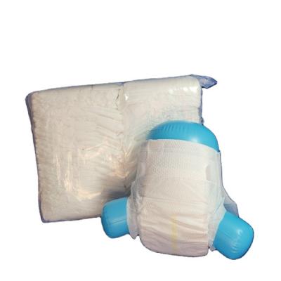 China Grade B diapers printed b grade baby diapers stock lot in ball guanbai diaper for sale