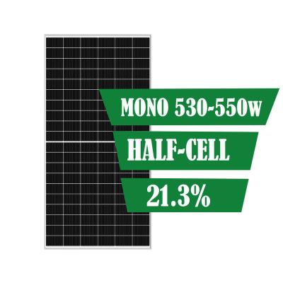 China 210 Factory 12M 54 Cell Solar Panels 540w Monocrystalline Solar Module 182mmx182mm for sale