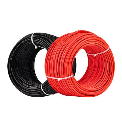 China Power Station Tinned Copper Solar Photovoltaic DC PV Cable 4MM 6MM 8MM Cable Wire 10MM for sale