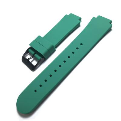 China For Children 15mm Custom Soft Silicone Rubber Watch Band Shenzhen Kids Watch Strap Manufacturer for sale