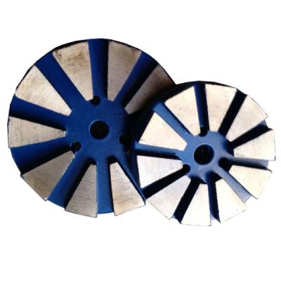 China Concrete Stone Diamond 80MM Grinding Wheel Concrete Metal Floor Polishing Pad for sale