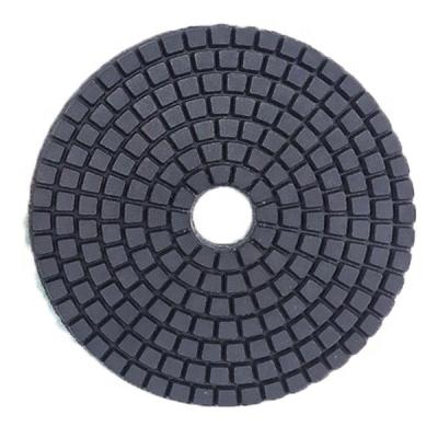 China Durable 100mm Diamond Disc Wet Abrasive Pad Wet Flexible Polishing Pad for sale