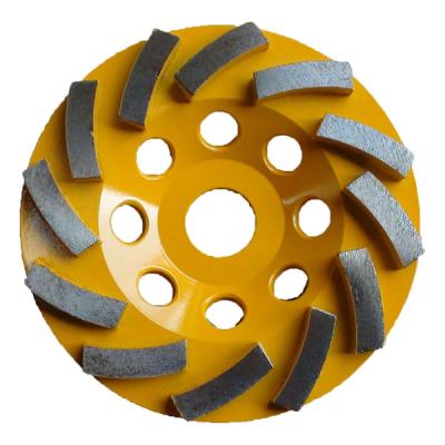 China 5 Inch 125mm Concrete Diamond Cup Disc Deburring Grinding Wheel With Different Shape for sale