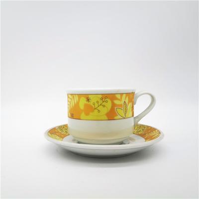 China Sustainable Wholesale Fine Tea Cups Bone China Arabic Coffee Sets Chaozhou Raoping for sale