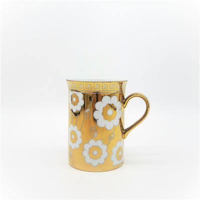 China Hot Selling Cup Viable Ceramic Bone China Coffee Mug for sale