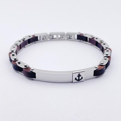 China Modetrend Schmuck aus Edelstahl Herren-Armband aus Titanstahl zu verkaufen