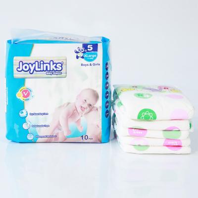 China Various New Fashion Organic Factory Sale Printed Baby Diaper Comfortable Disposable Diapers for sale