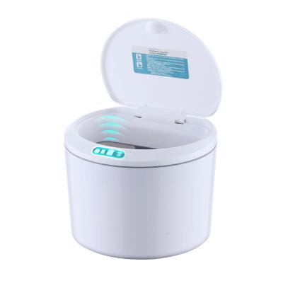 China Viable Intelligent Induction Car Electric Trash Can Desktop Storage Box for sale