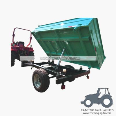 China 4TR3WT - remolque de tres vías de la agricultura del remolque de la descarga con la capacidad de cargamento del freno de mano 4Ton en venta