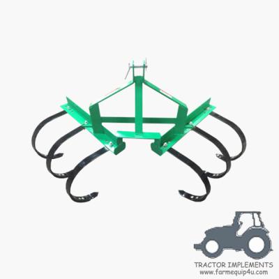 China CLTV - Farm Equipment Tractor 3point Hitch Six Tine Ripper Cultivator ; Tractor Implements Farm Tillage Machinery for sale