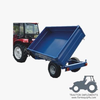 China 3-Way Dump Trailer ;Hydraulic Side Tipping Trailer;Farm Dump Wagon for sale