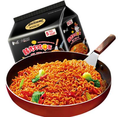 China Instant Wholesale Package with Factory Price Hot Spicy Chicken Instant Noodles for sale