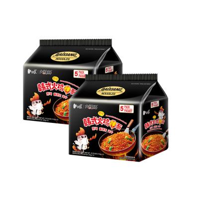 China Baixiang Instant Instant Noodle Korean Turkey Season Spicy Instant Noodles for sale