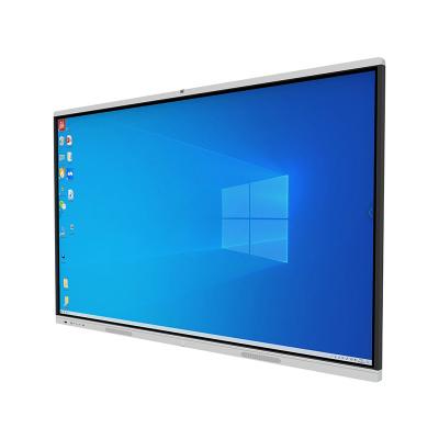 China Education factory price 85 inch interactive flat panel multi touch screen board interactive smart whiteboard for meeting for sale