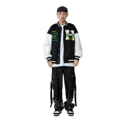 China Waterproof Letterman Jacket Men's New Winter 2022 Fashion Designer Baseball Custom Jacket Blazer for sale