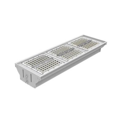 China Waterproof Industrial Linear Sports Stadiums 120W IP65 Fixture IK10 Warehouse Sensor ZigBee LED Linear High Bay Light for sale