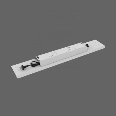 China Warehouse Discount High Dlc Listed New Design Angle 160lm/w Slim Adjustable 150w Led Linear High Bay Light for sale