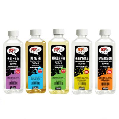 China Can help to better maintain the elasticity of Pebeo 500ml Artist Professional Oil Paint Many Types of Oil Paint Medium for Art Supplies for sale