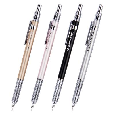 China Mechanical Pencil Sakura XS-303 XS305 Automatic Mechanical Pencil 0.3 0.5mm For Writing Sketch Drawing School Supplies for sale