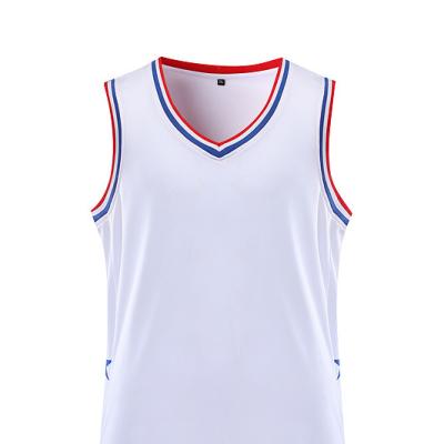 China Quick Dry Design Your Own Cheap Custom Polyester Mesh Wholesale Reversible Basketball Jerseys Custom Color &logo Basketball Tank Tops for sale