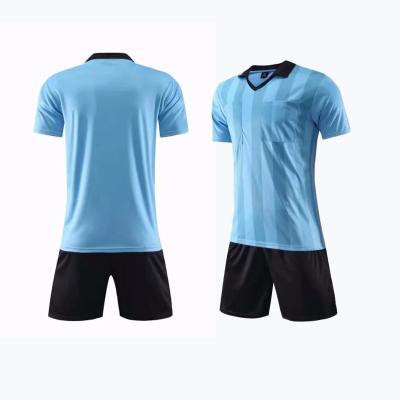 China Shirts & Main 2021 2022 New No Logo Customize Soccer Sets Referee Thai Uniform Football for sale