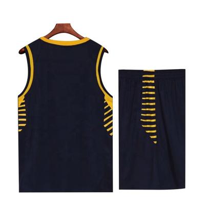 China Thailand Quality Antibacterial Basketball Tank Top Basketball Tank Tops And Shorts Empty Sets for sale