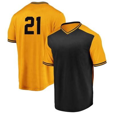 China Antibacterial Wholesale Custom Sublimated Latest Mens Youth Baseball Tank Tops Uniforms T Shirts for sale