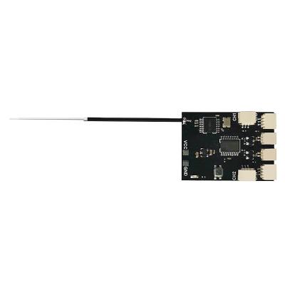 China RC Hobby HOTRC 2.4G Dual Motor Mode Receiver USD KT-6A 6CH RC Transmitter Receiver For Small Glider for sale