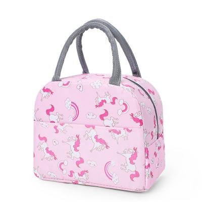 China Ladies Tote Outdoor Picnic School Food Cooler Box External Packing Bags Aluminum Foil Insulated Waterproof Lunch Bag for sale