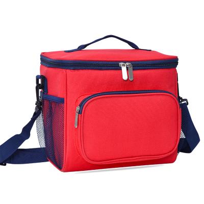 China Waterproof Men Women Waterproof Eco Friendly Insulated Cooler Bags Reusable Lunch Bag Picnic Aluminum Foil Food Delivery Thermal Packaging for sale