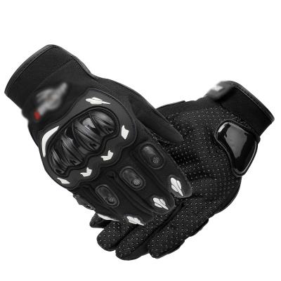 China Breathable Sport Motorcycle Mountain Bike Racing Leather Breathable Motorcycle Men Riding Gloves for sale